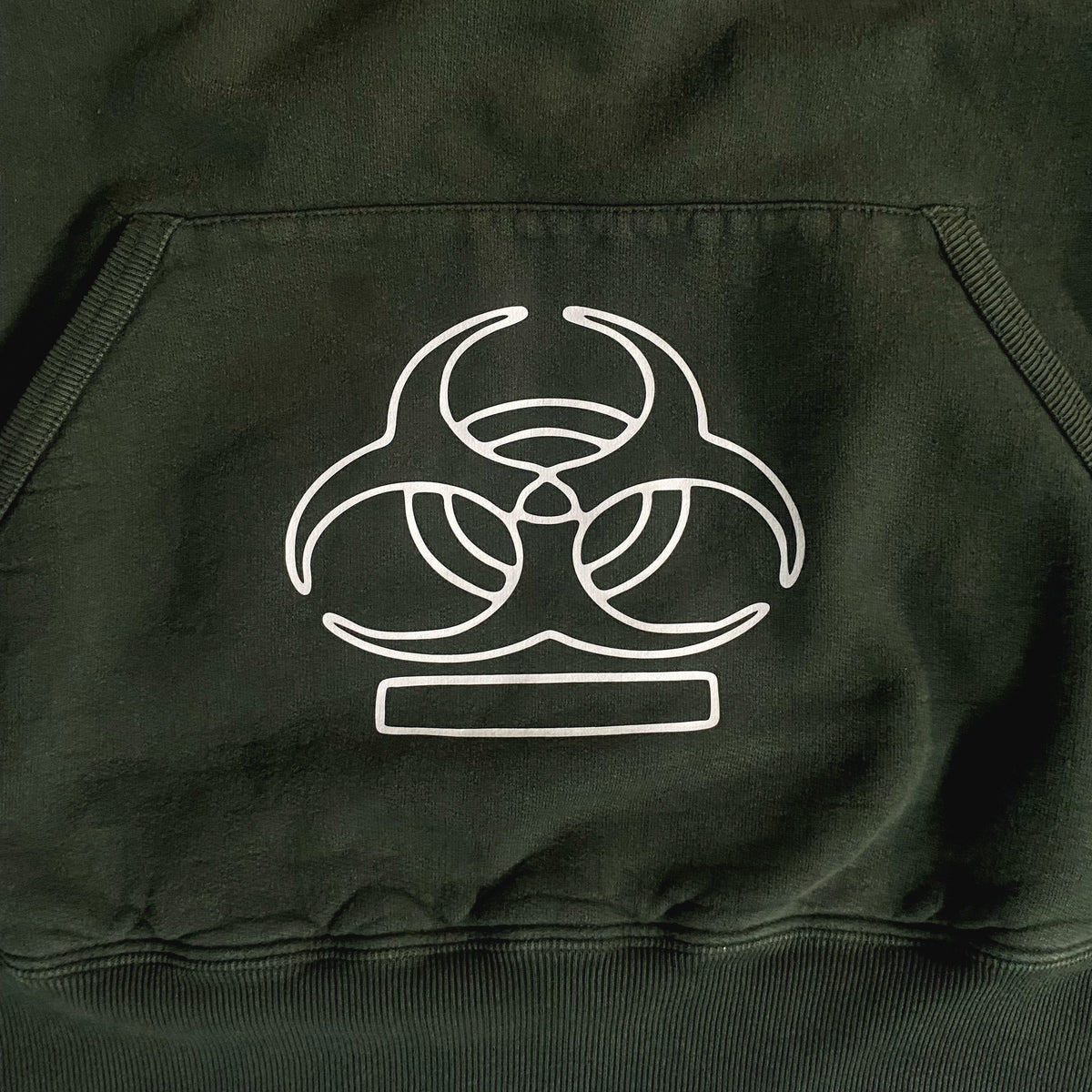 GREEN-ARMY PULLOVER HOODIE // - XL
