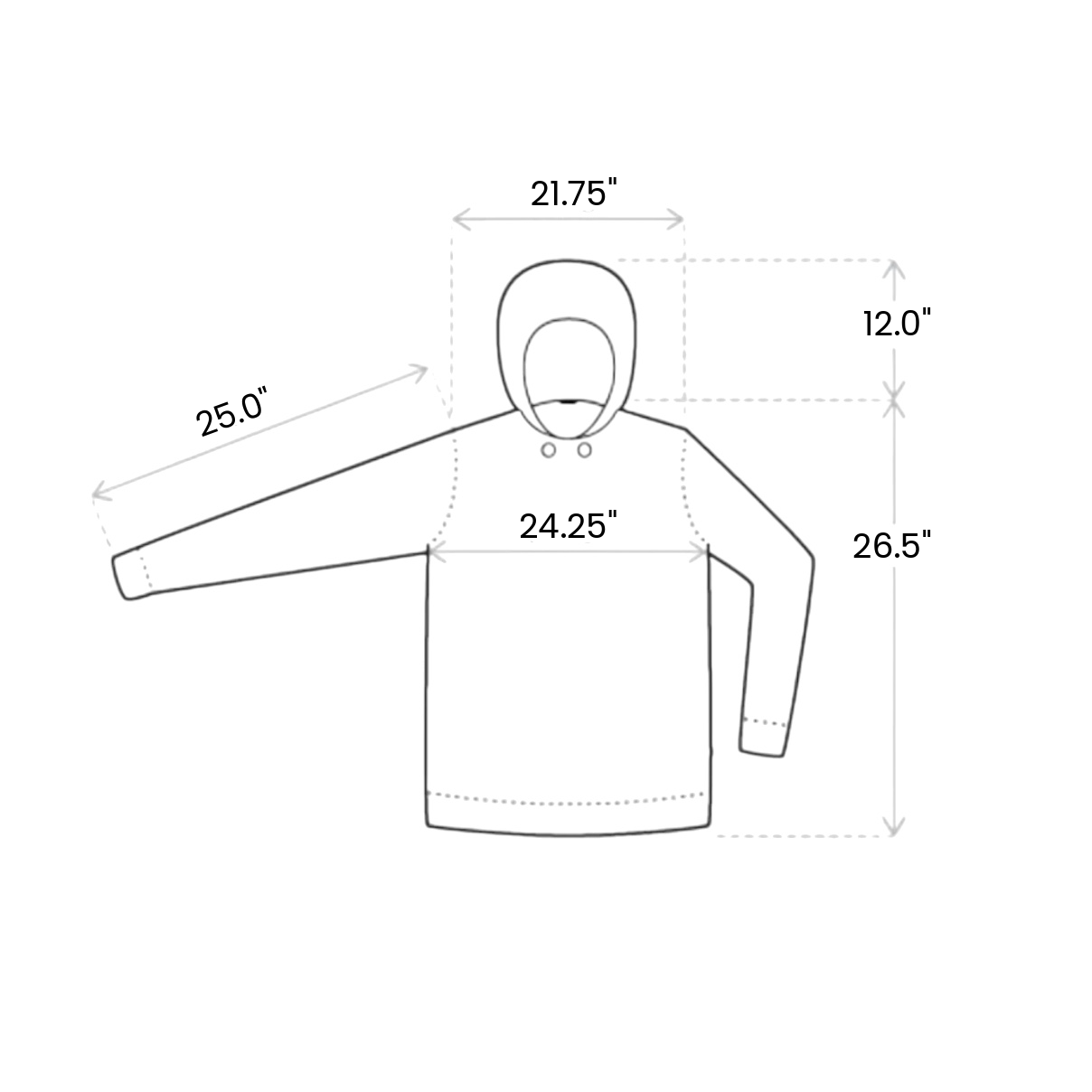 ABO SKY BLUE PULLOVER - S