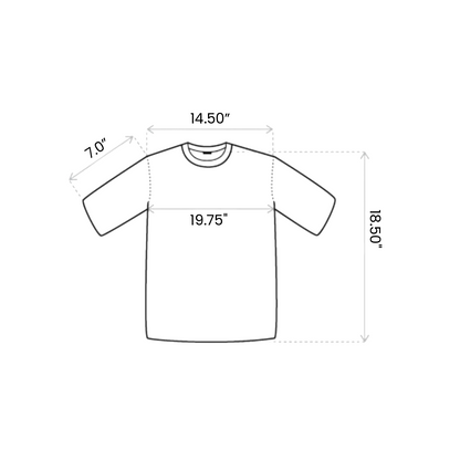 MISMATCH ABO CROPPED TEE // - S