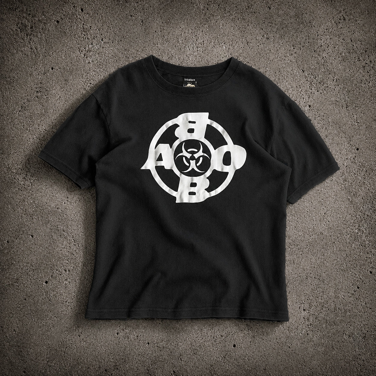 B-HAZARD GREY TEE - XL
