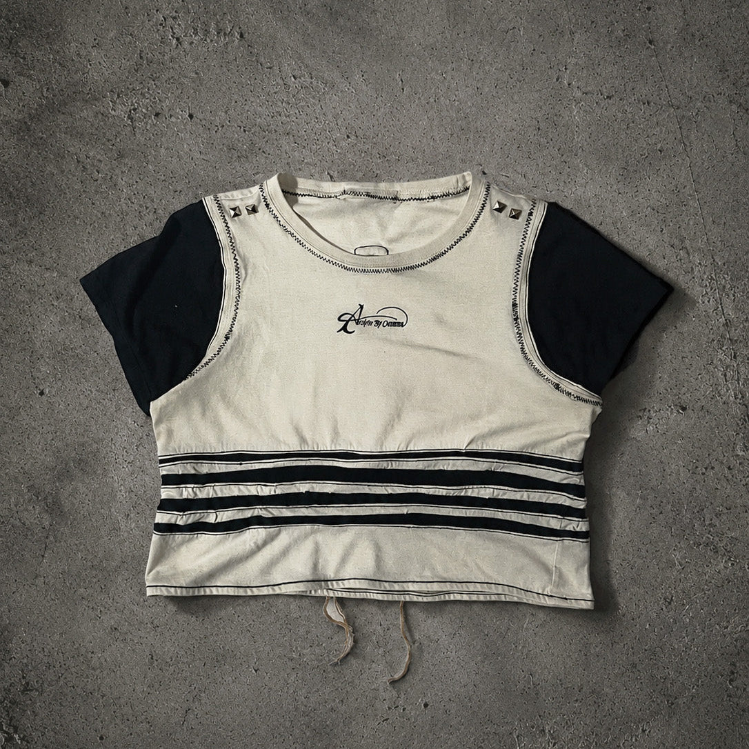 MISMATCH ABO CROPPED TEE - S