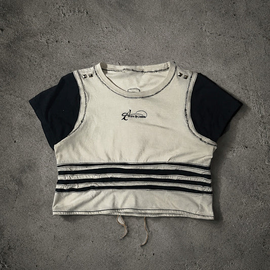 MISMATCH ABO CROPPED TEE - S