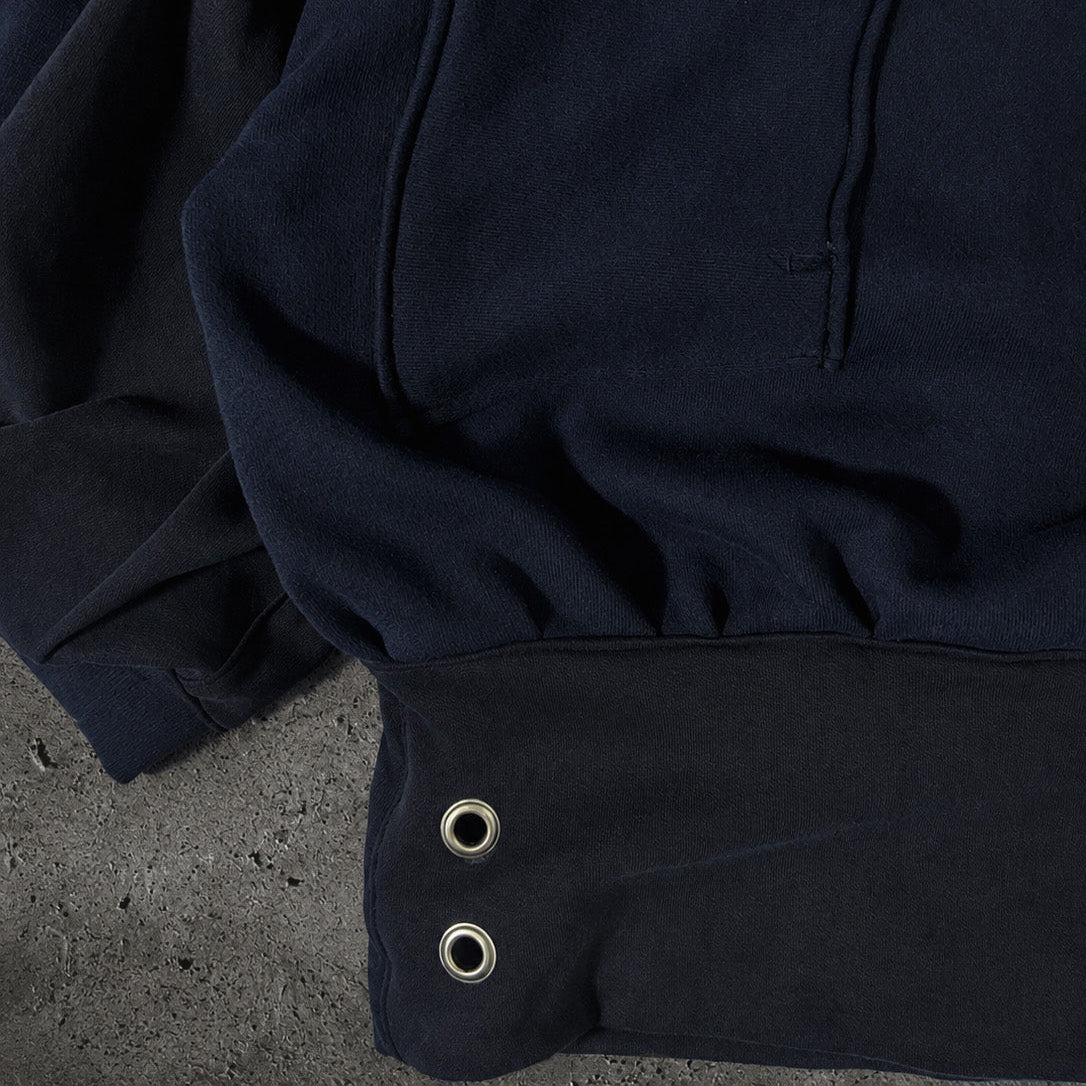 SPLIT-SCALE NAVY LONGSLEEVE - XL