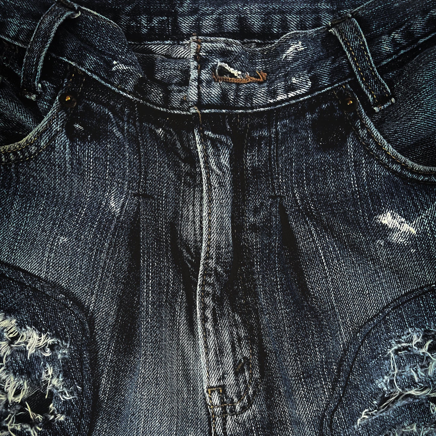 REMNANT UTILITY DENIM SHORTS - US 32