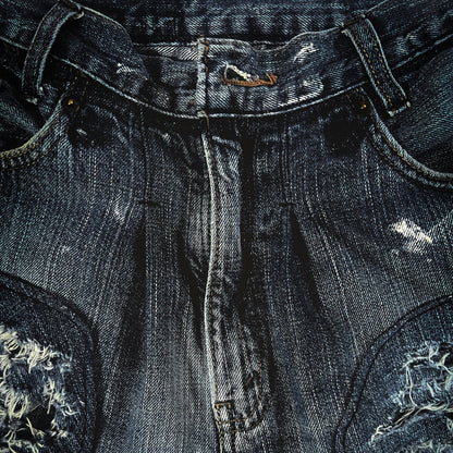 REMNANT UTILITY DENIM SHORTS - US 32