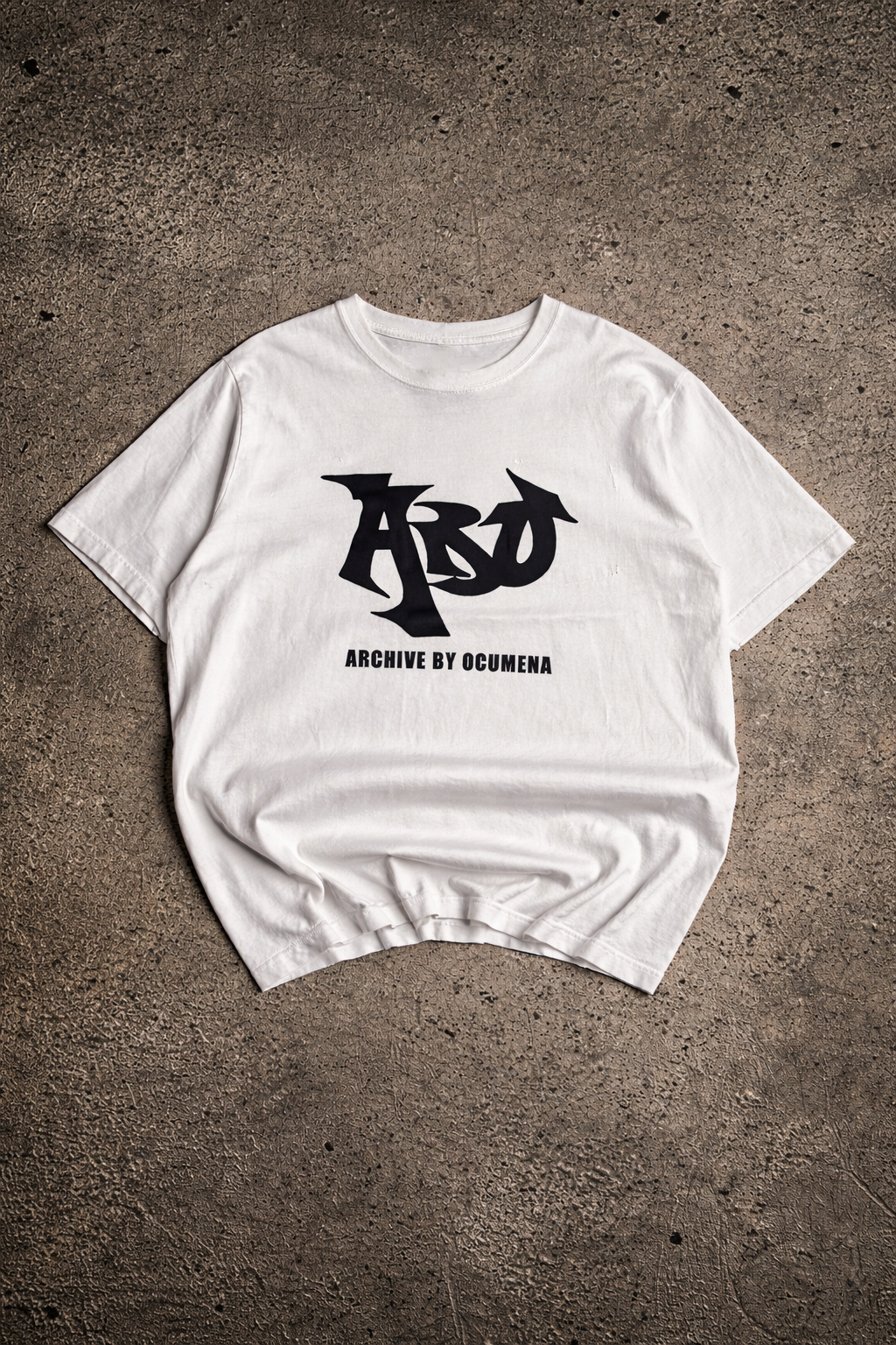 BOLD ASHEN TEE - XXL